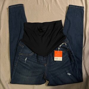 a:glow Black Maternity Jegging